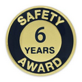 Safety Award Pin - 6 Year